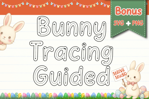 Bunny Tracing Guided: A Friendly Display Font That Builds Brand Warmth