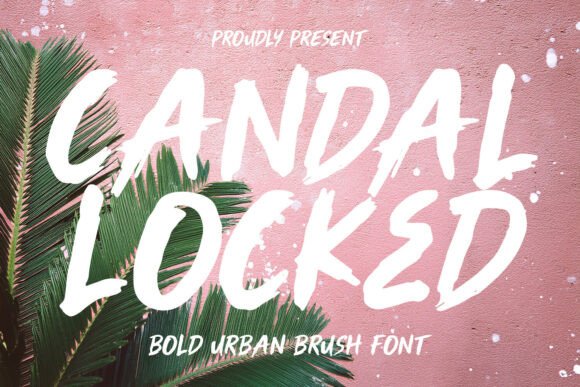 Candal Locked: A Bold Display Font That Elevates Real Small Business Branding