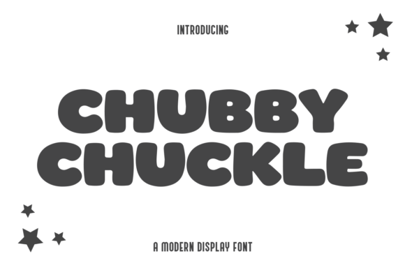 Chubby Chuckle: A Display Font That Makes Your Brand Feel Friendly & Fully Formed