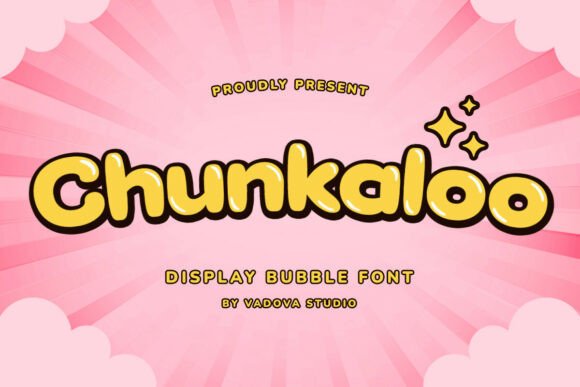 Chunkaloo: A Playful, Polished Display Font for Small Brands