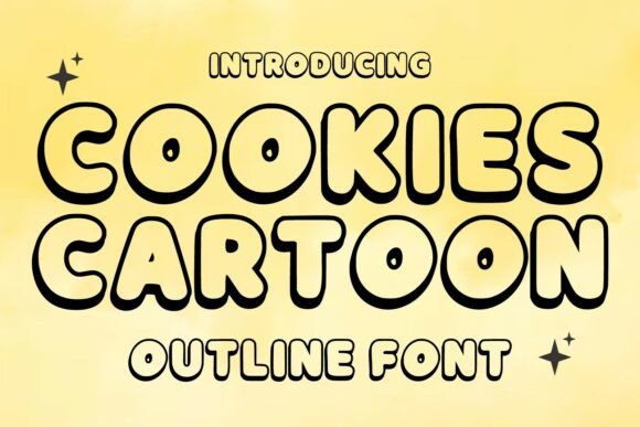 Cookies Cartoon: A Playful Display Font for Friendly Branding