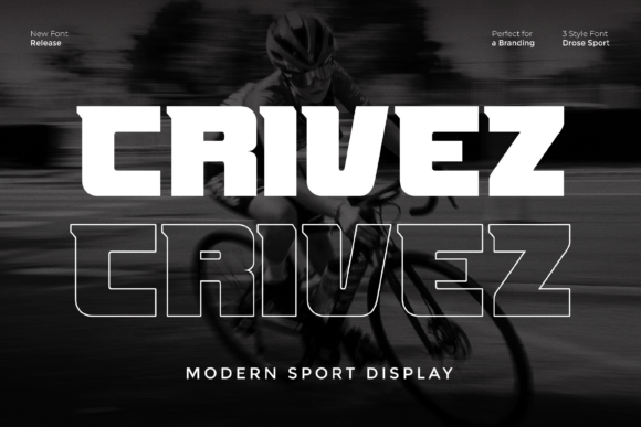 Crivez: A High-Octane Display Font That Demands Attention