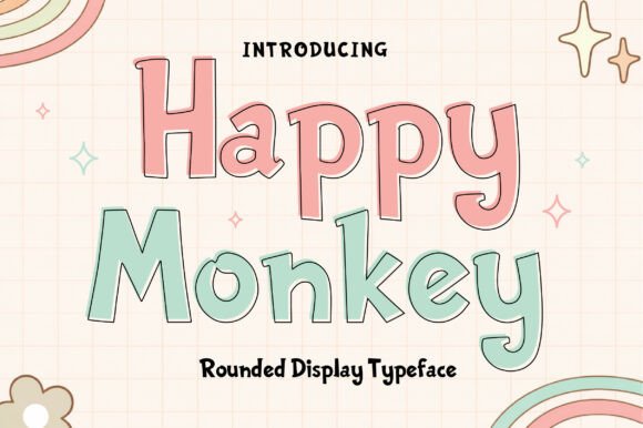 Happy Monkey: A Display Font That Makes Your Campaign Smile