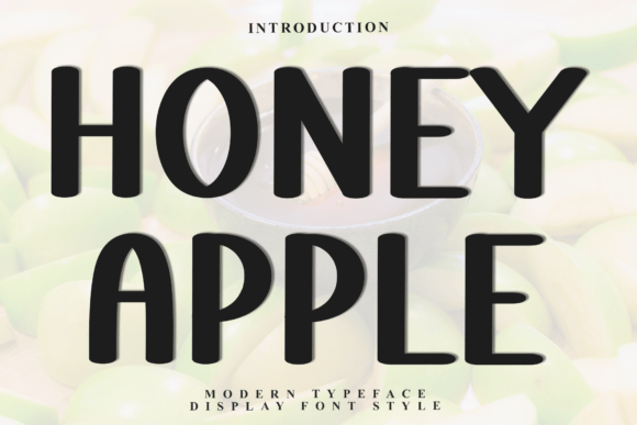 Honey Apple: A Warm, Expressive Display Font for Digital Brands