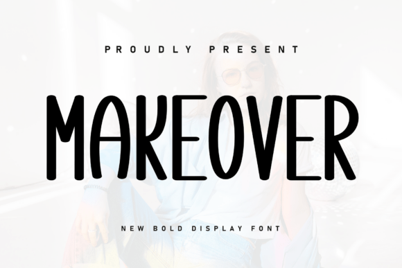 Makeover Font: A Handwritten Display Typeface for Authentic Branding
