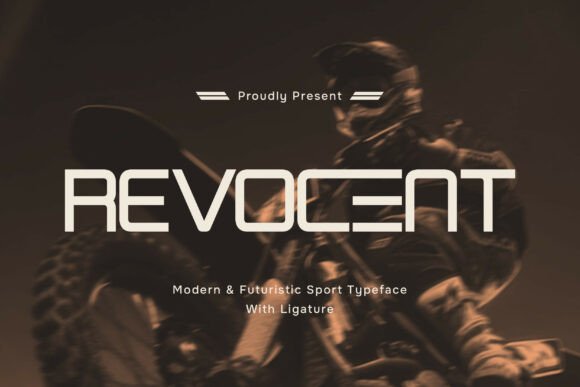 Revocent: A Futuristic Display Typeface for High-Impact Web Design