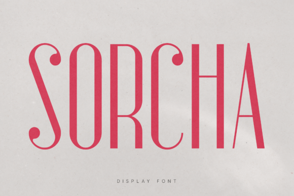 Sorcha: A Display Font for Architectural Elegance Online
