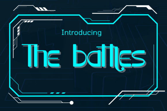 The Battles: A Futuristic Display Font That Anchors Editorial Calm