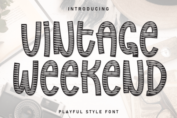 Vintage Weekend: A Display Font That Builds Brand Trust